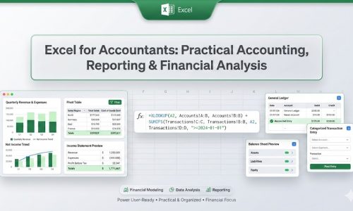 Excel for Accountants: Practical Accounting, Reporting & Financial Analysis