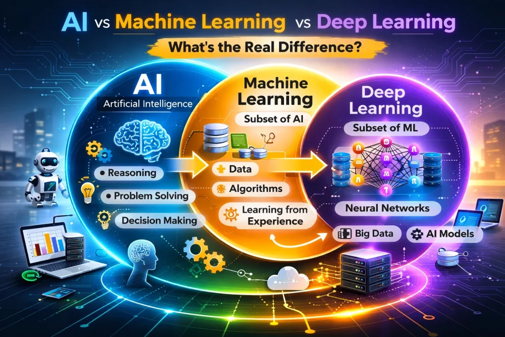 ai vs ml vs dl
